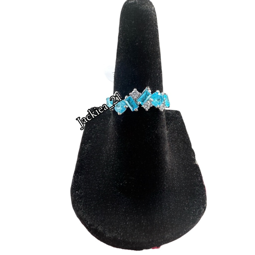 💙❤️ Best part of me Blue Topaz Ring Size 5